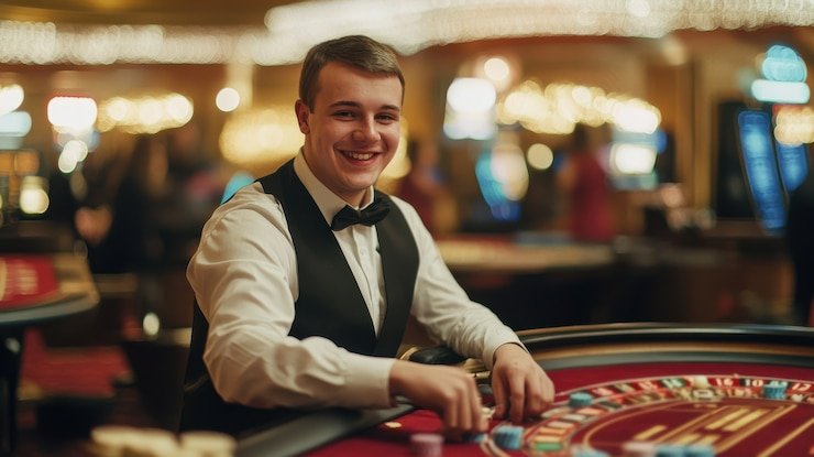 Tampilan live casino luxury138login di perangkat mobile